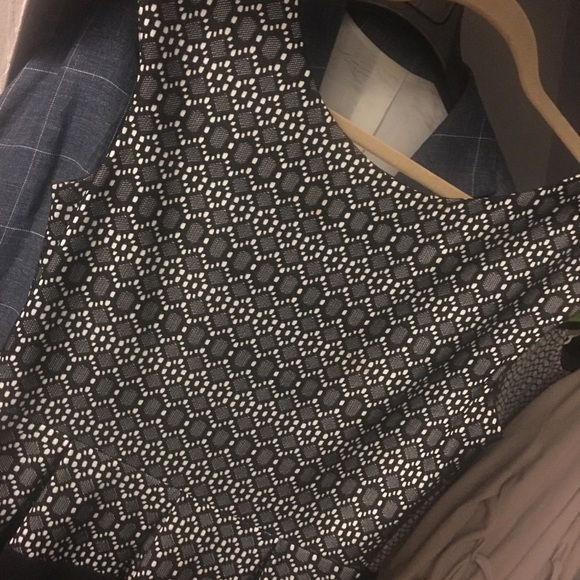 Cocktail fit n flare knee length dress semi-formal - Picture 3 of 6